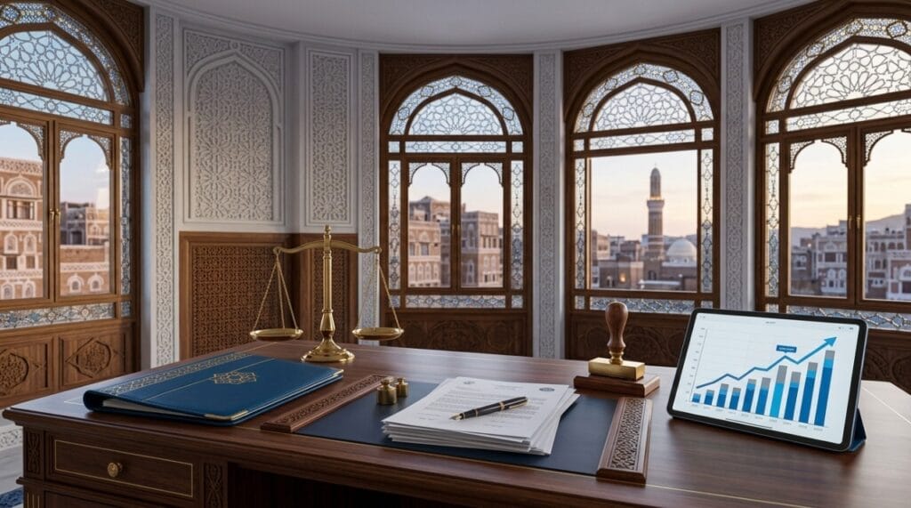 الاستشارات القانونية والتجارية في اليمن