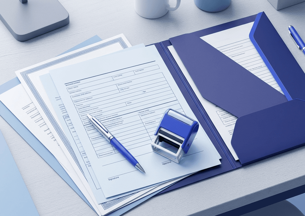 إدارة المعاملات والسجلات والتراخيص